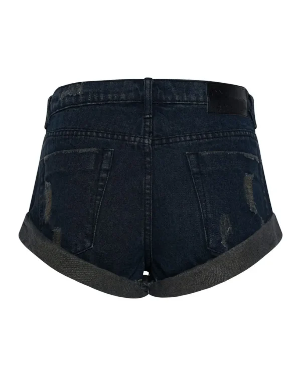 ONE TEASPOON Fox Black Bandit | Women Denim Shorts