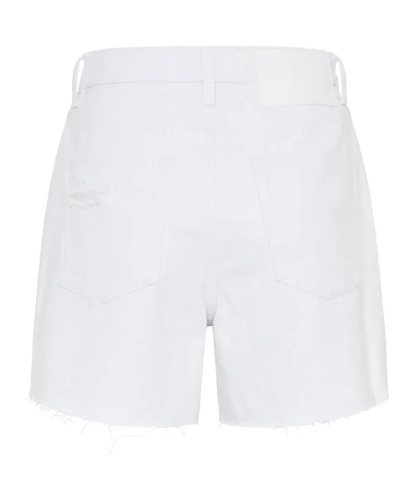 ONE TEASPOON Fresh White Legend High Waist Mom Fit Shorts | Women Denim Shorts