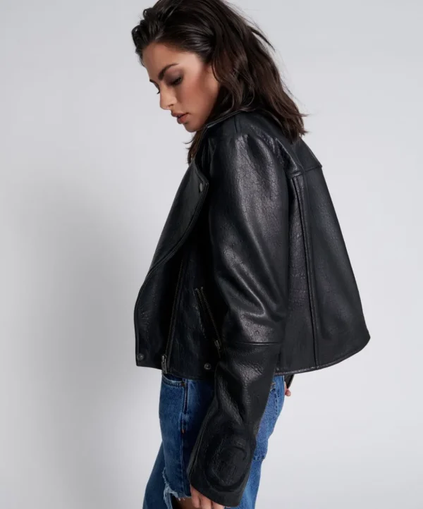 ONE TEASPOON Game Over Classic Leather Jacket | Women Leather Jackets