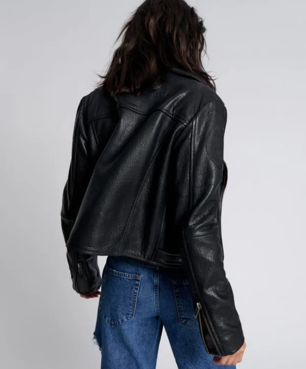 ONE TEASPOON Game Over Classic Leather Jacket | Women Leather Jackets