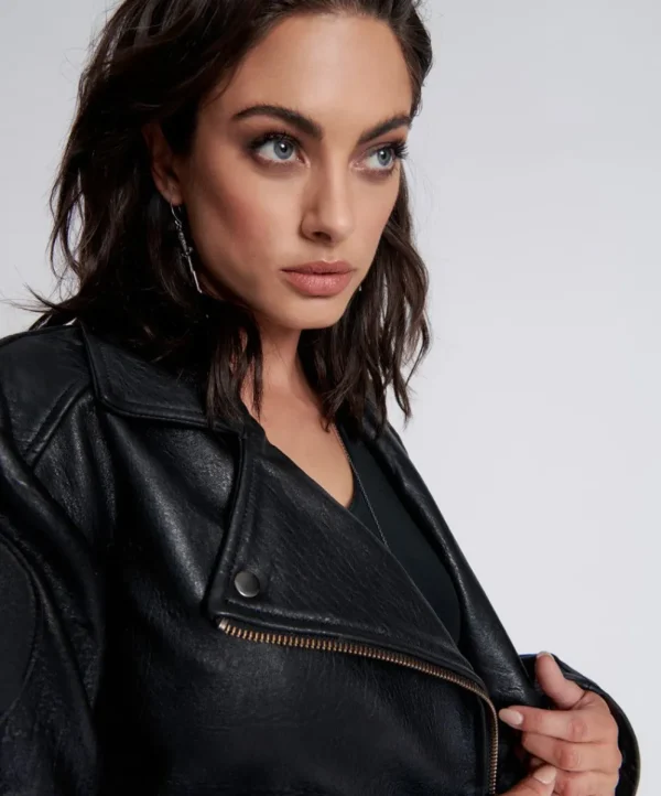 ONE TEASPOON Game Over Classic Leather Jacket | Women Leather Jackets