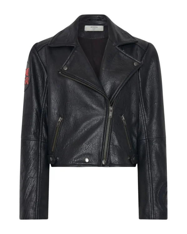 ONE TEASPOON Game Over Classic Leather Jacket | Women Leather Jackets