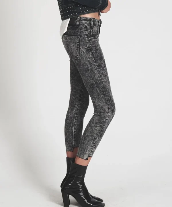 ONE TEASPOON Grey Society Freebirds Ii Low Waist Skinny Jeans | Women Denim Jeans