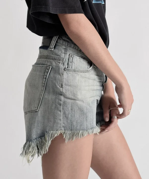 ONE TEASPOON Hawks High Waist Denim Shorts | Women Denim Shorts