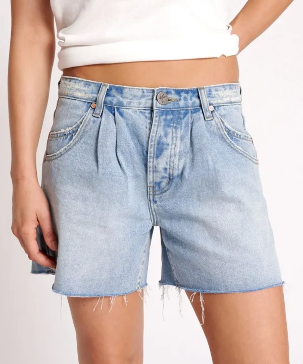 ONE TEASPOON Hendrixe Super Relaxed Shaker Shorts | Women Denim Shorts