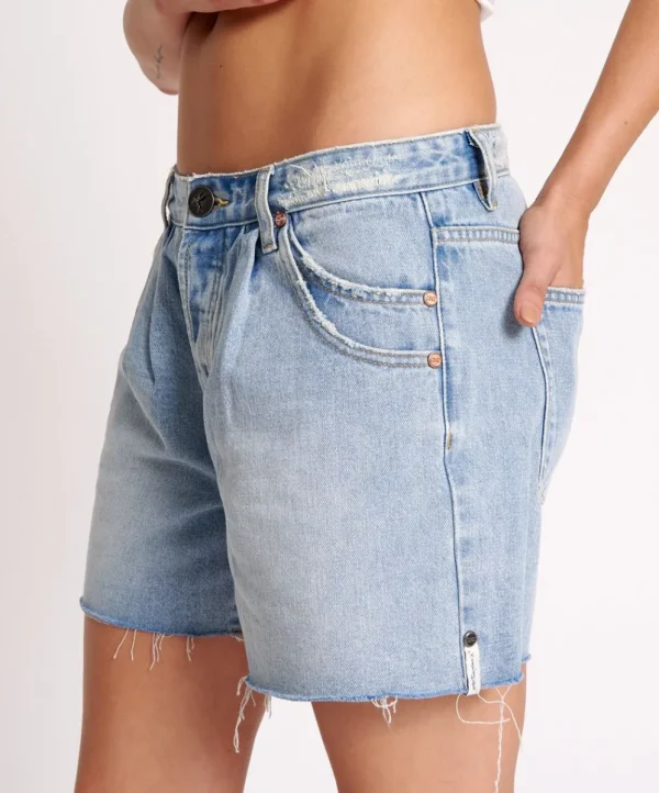 ONE TEASPOON Hendrixe Super Relaxed Shaker Shorts | Women Denim Shorts