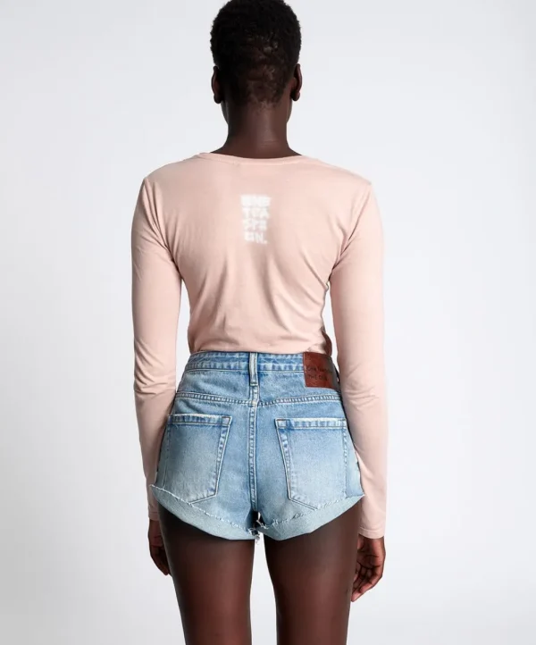 ONE TEASPOON Hendrixe The One High Waist Shorts | Women Denim Shorts