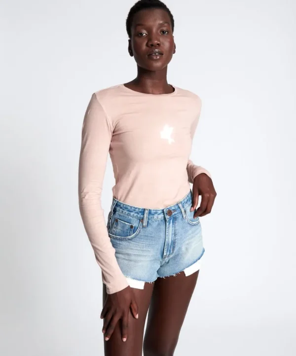 ONE TEASPOON Hendrixe The One High Waist Shorts | Women Denim Shorts