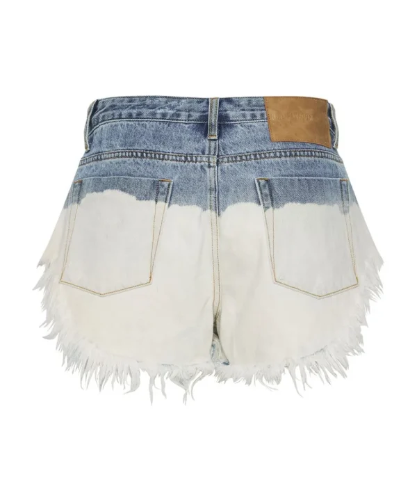 ONE TEASPOON Hollywood Dip Dye Rollers Denim Shorts | Women Denim Shorts