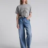 ONE TEASPOON Hollywood Jackson Mid Waist Wide Leg Jeans | Women Denim Jeans