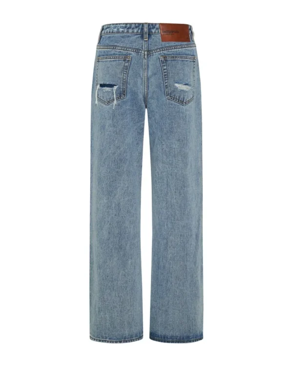 ONE TEASPOON Hollywood Jackson Mid Waist Wide Leg Jeans | Women Denim Jeans