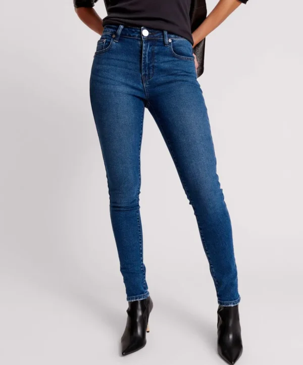 ONE TEASPOON Indigo Freebirds Ii High Waist Stretch Skinny Jeans | Women Denim Jeans