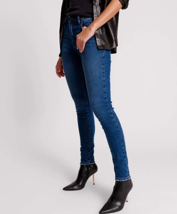 ONE TEASPOON Indigo Freebirds Ii High Waist Stretch Skinny Jeans | Women Denim Jeans