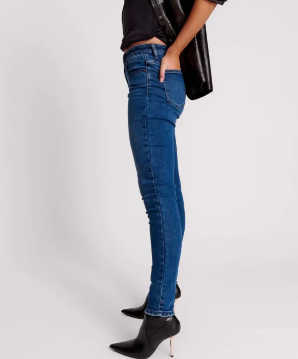 ONE TEASPOON Indigo Freebirds Ii High Waist Stretch Skinny Jeans | Women Denim Jeans