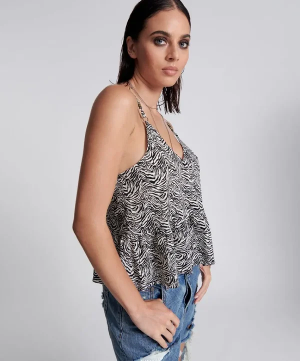 ONE TEASPOON Interference Runaway Cami | Women Tops