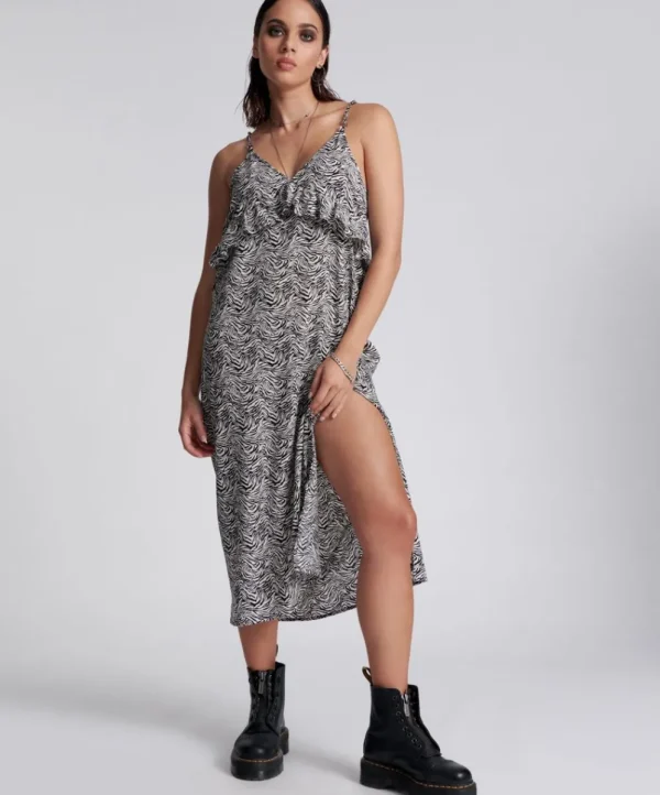 ONE TEASPOON Interference Slip Dress | Women Mini Dresses