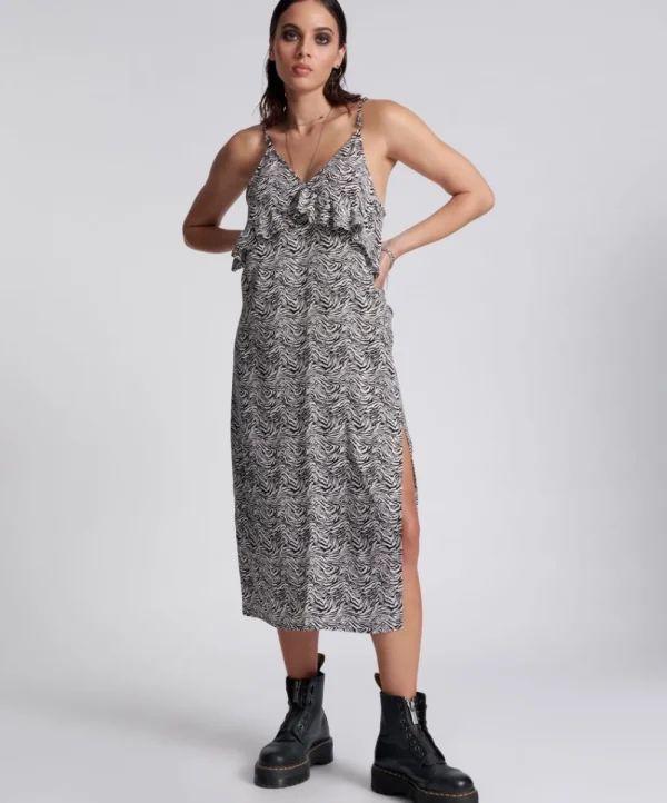 ONE TEASPOON Interference Slip Dress | Women Mini Dresses