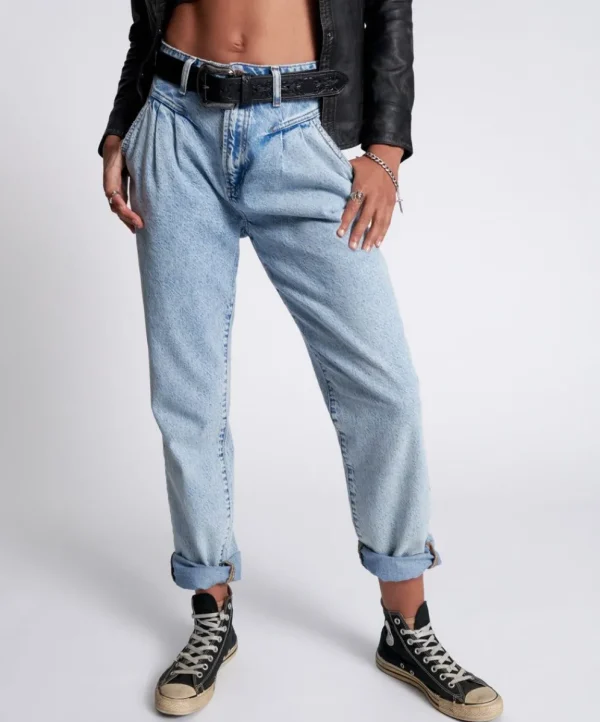 ONE TEASPOON Kansas Acid Streetwalkers High Waist 80S Jeans | Women Denim Jeans