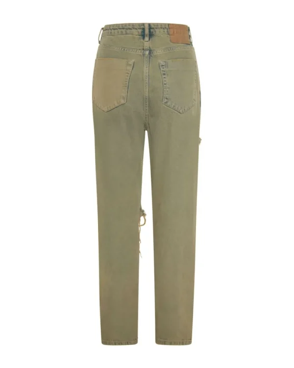 ONE TEASPOON Khaki Haze Bandits Relaxed Jeans | Women Denim Jeans