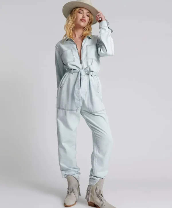 ONE TEASPOON Le Surf Claudia Overall | Women Denim Jumpsuits