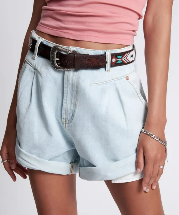 ONE TEASPOON Le Surf Streetwalker High Waist Denim Shorts | Women Denim Shorts