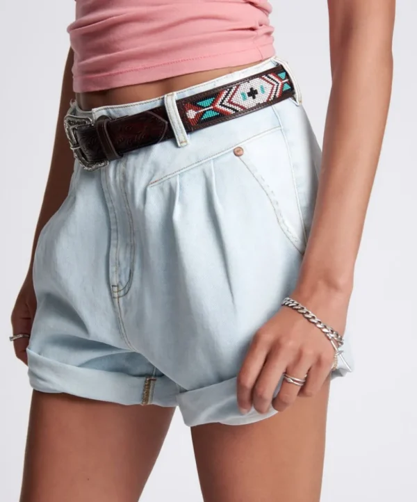 ONE TEASPOON Le Surf Streetwalker High Waist Denim Shorts | Women Denim Shorts