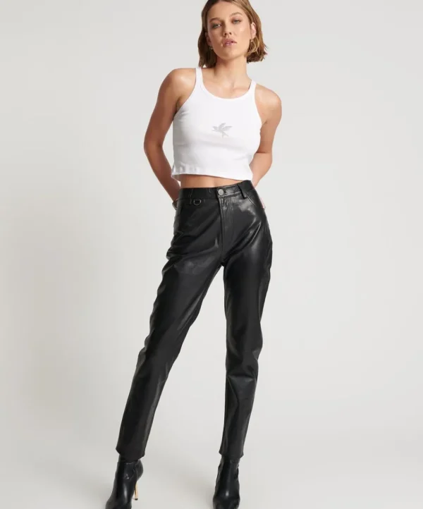 ONE TEASPOON Leather Legend Pants | Women Bottoms