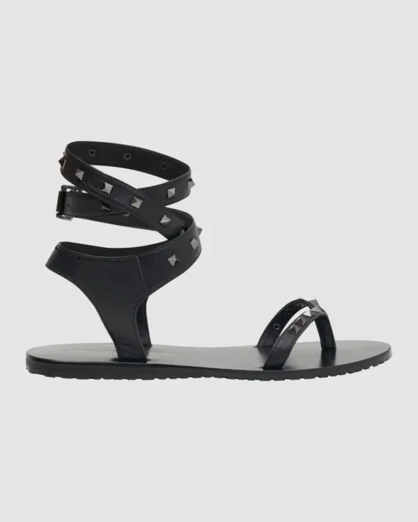 ONE TEASPOON Liza Studded Wrap Around Sandal | Women Accessories