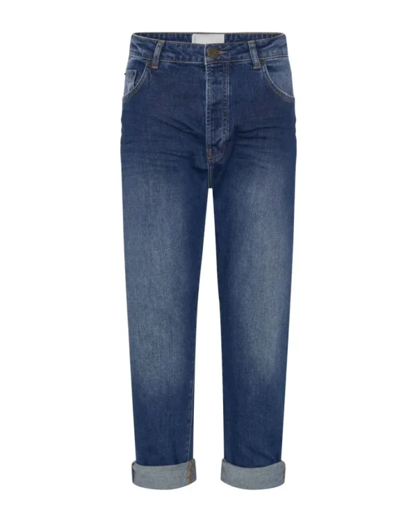 ONE TEASPOON Luxe Power Blue Bandit Relaxed Jeans | Women Denim Jeans