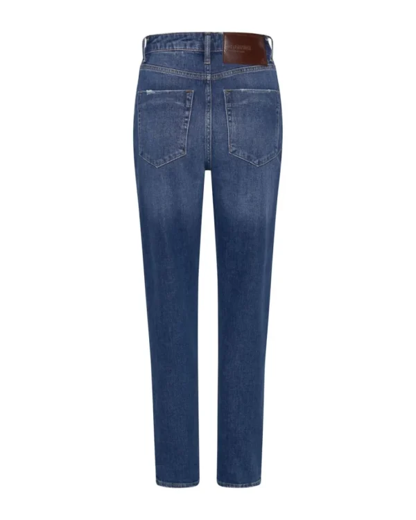 ONE TEASPOON Luxe Power Blue Legend High Waist Mom Jeans | Women Denim Jeans