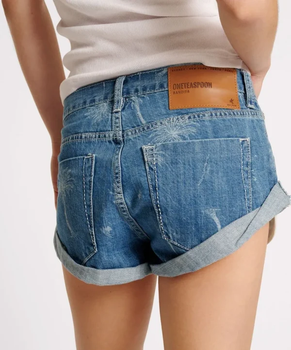 ONE TEASPOON Malibu Bandits Denim Shorts | Women Denim Shorts