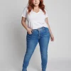 ONE TEASPOON Miami Blue Freebirds Ii High Waist Skinny Jeans | Women Denim Jeans