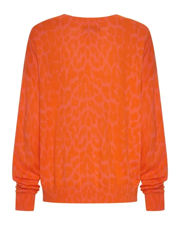 ONE TEASPOON Neon Leopard Knit Sweater | Women Knitwear