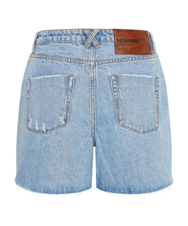 ONE TEASPOON Ocean Legend Mom Fit Shorts | Women Denim Shorts