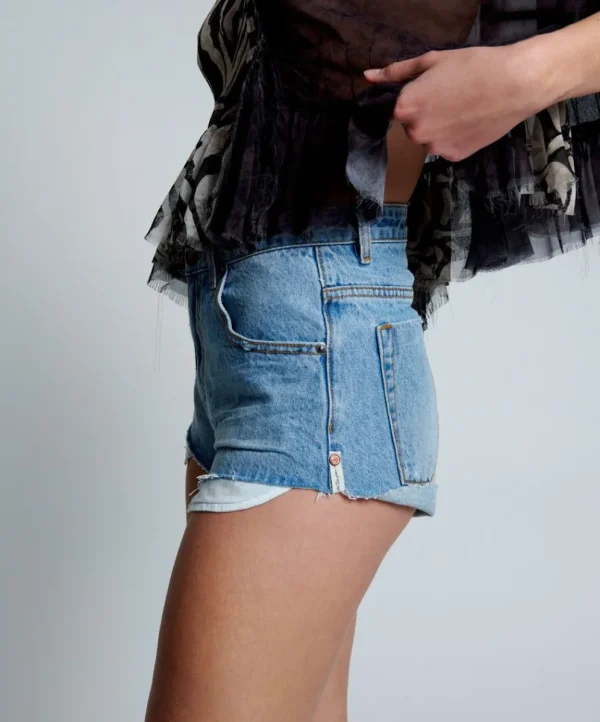 ONE TEASPOON Ocean The One Shorts | Women Denim Shorts