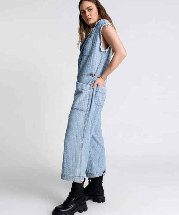 ONE TEASPOON On Repeat Safari Camp Overalls | Women Denim Jumpsuits