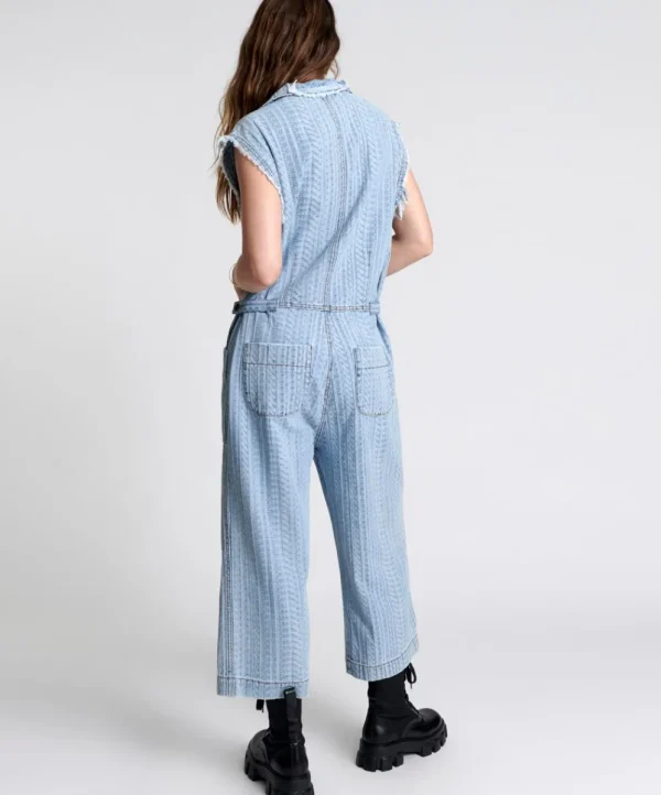 ONE TEASPOON On Repeat Safari Camp Overalls | Women Denim Jumpsuits