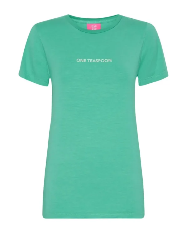 ONE TEASPOON Fitted Logo Tee | Women Graphic Tees