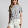 ONE TEASPOON Logo Crew Neck Tee | Women Graphic Tees