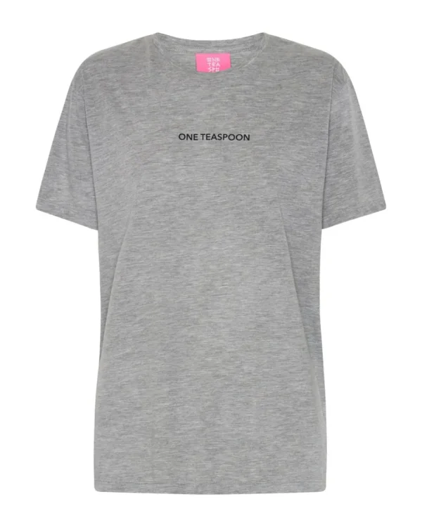 ONE TEASPOON Logo Crew Neck Tee | Women Graphic Tees