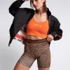 ONE TEASPOON Ots Animal Bike Shorts | Women Bottoms