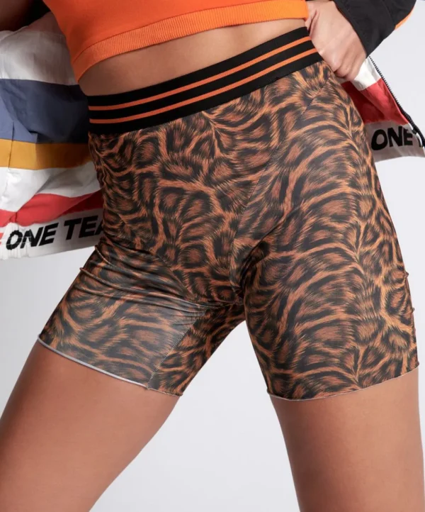 ONE TEASPOON Ots Animal Bike Shorts | Women Bottoms