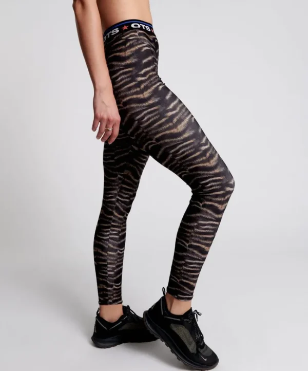 ONE TEASPOON Ots Dark Animal Prowler Leggings | Women Bottoms