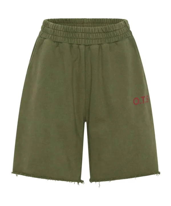 ONE TEASPOON Ots Khaki High Waist Kick Shorts | Women Bottoms