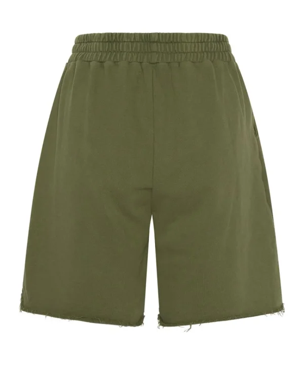 ONE TEASPOON Ots Khaki High Waist Kick Shorts | Women Bottoms