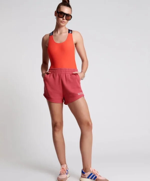 ONE TEASPOON Ots Pink High Waist Hustle Shorts | Women Bottoms