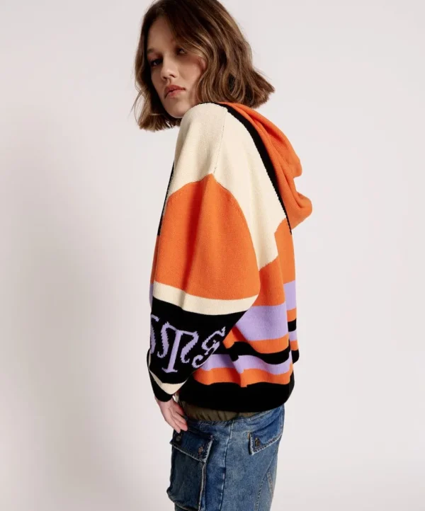 ONE TEASPOON Ots Reactive Knit Hoody | Women Knitwear