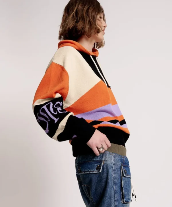 ONE TEASPOON Ots Reactive Knit Hoody | Women Knitwear
