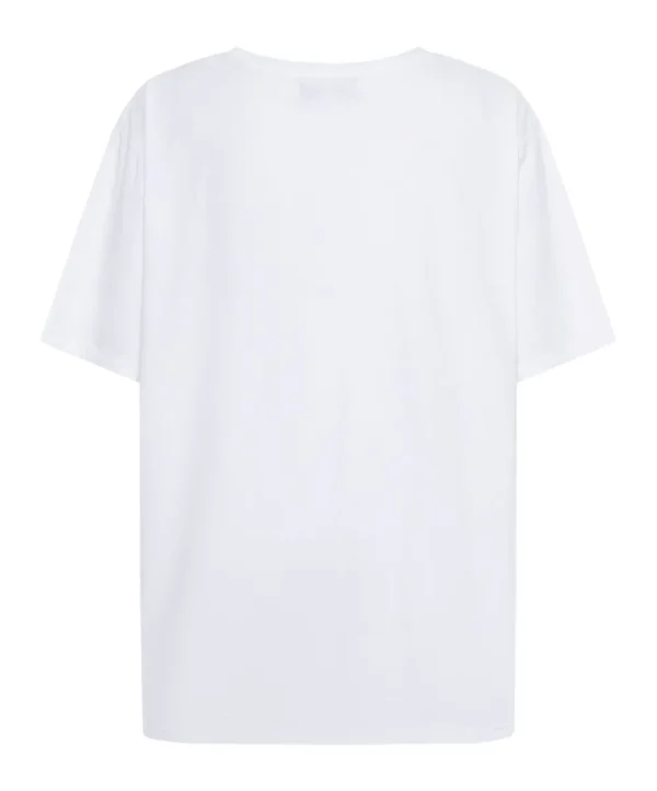 ONE TEASPOON Oversized Retro Logo Crew Tee | Women Graphic Tees