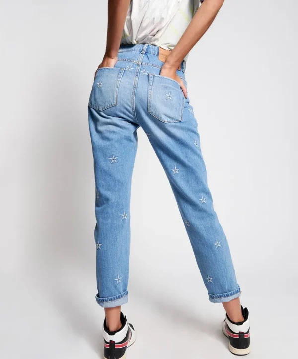 ONE TEASPOON Pacific Star Awesome Baggies High Waist Straight Leg Jeans | Women Denim Jeans